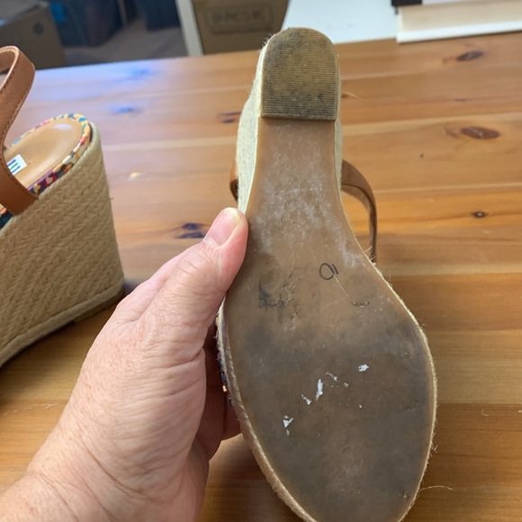 Arnold Churgin Colourful Handmade  Wedge Espadrilles - Picture 7 of 12